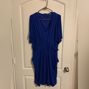 Elegant Blue Women's Dress